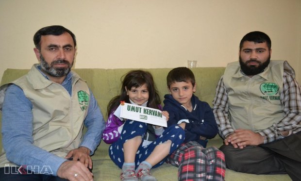 Bursa Umut Kervanı bir aileye daha umut oldu